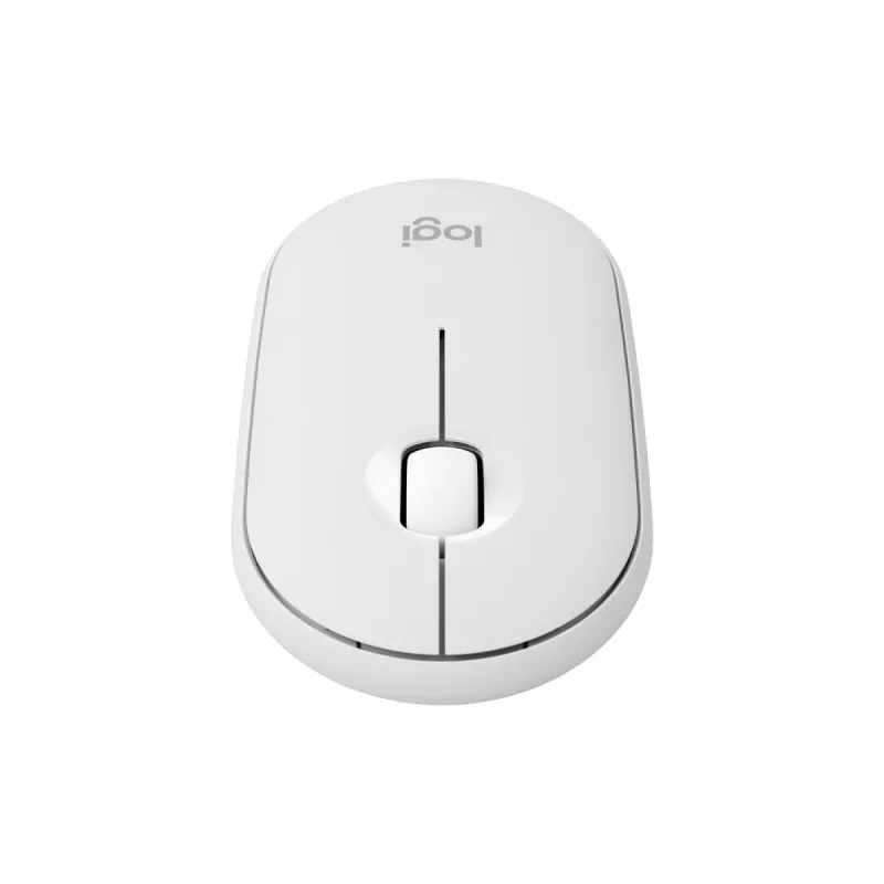Pele Logitech M350S Balta USB optiska bezvadu