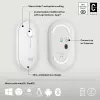 Pele Logitech M350S Balta USB optiska bezvadu