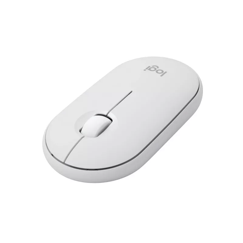 Pele Logitech M350S Balta USB optiska bezvadu