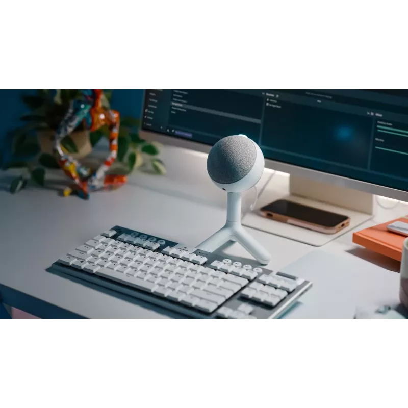 Logitech Yeti Orb USB Mikrofons Balts