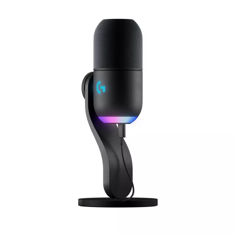 LOGITECH Yeti GX - USB - Mikrofons ar Lightsync - Melns