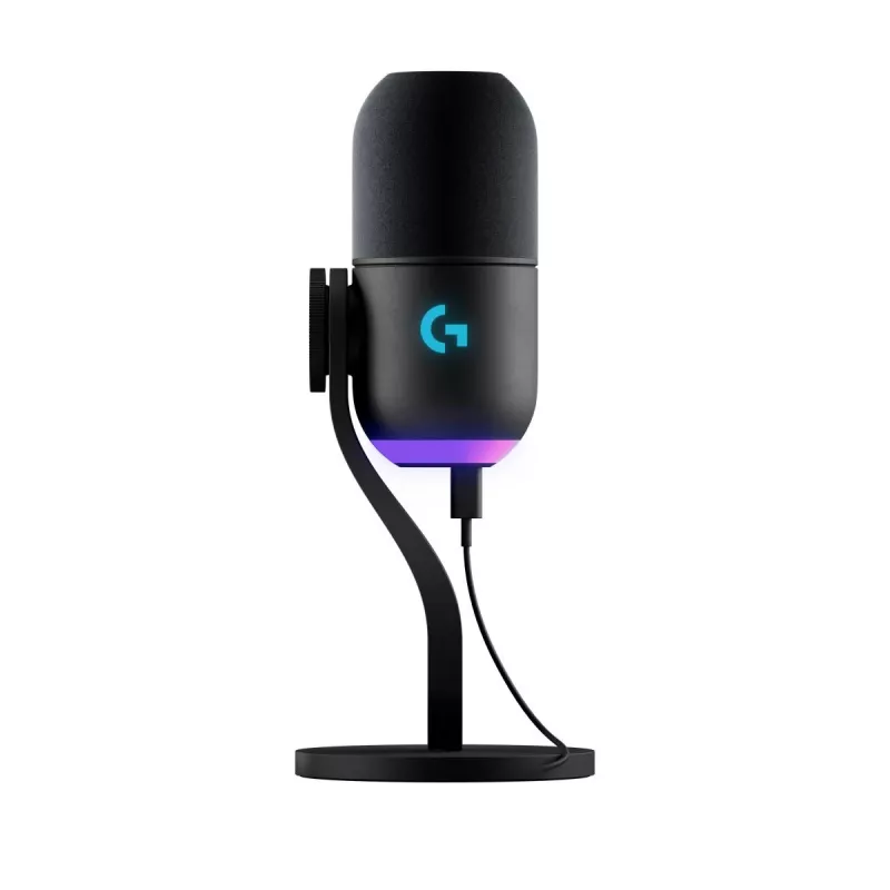 LOGITECH Yeti GX - USB - Mikrofons ar Lightsync - Melns
