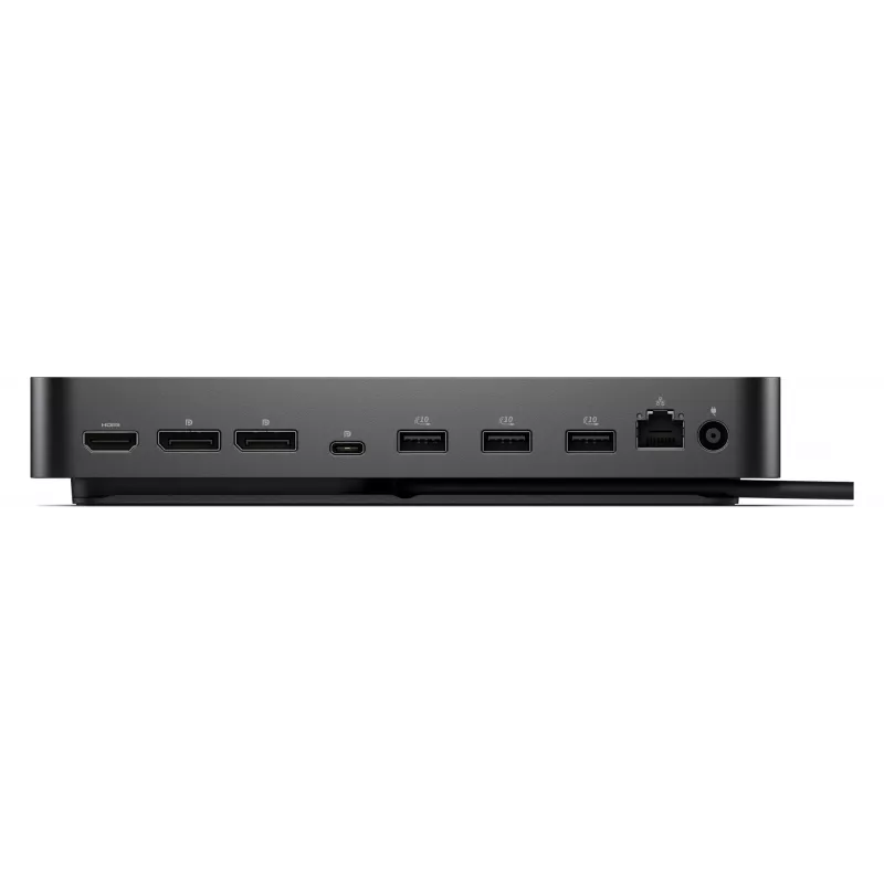 DELL Pro SD25 vadu USB 3.2 Gen 2 (3.1 Gen 2) Type-C dokstacija, melna