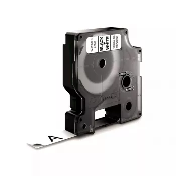DYMO D1 līmlente | Melns uz balta | 12 mm x 7 m | Pašlīmējošas etiķetes LabelManager marķieriem