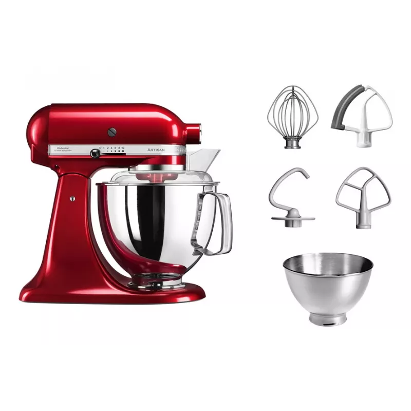 KitchenAid Artisan statīva mikseris 300 W sarkans