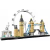LEGO Architecture London 21034 būvkomplekts — 468 gab., pilsētas orientieru modelis