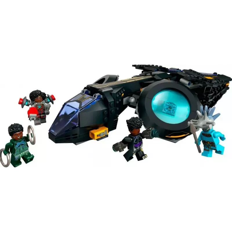 LEGO Marvel komplekts 76211 Šūri kuģis — būvējams rotaļu komplekts ar minifigūrām