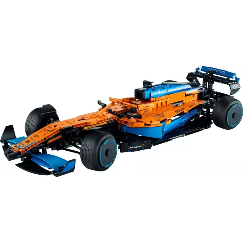 LEGO Technic Sacīkšu Auto McLaren Formula 1 42141 1:10 mēroga modelis