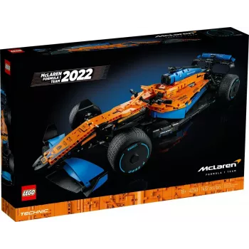 LEGO Technic Sacīkšu Auto McLaren Formula 1 42141 1:10 mēroga modelis