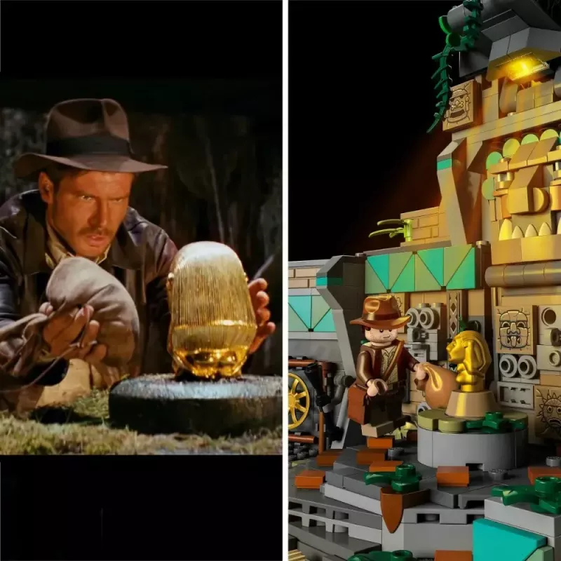 LEGO Indiana Jones būvēšanas komplekts Zelta elka templis 77015 piedzīvojumu komplekts