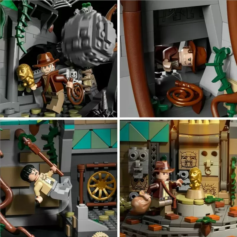 LEGO Indiana Jones būvēšanas komplekts Zelta elka templis 77015 piedzīvojumu komplekts