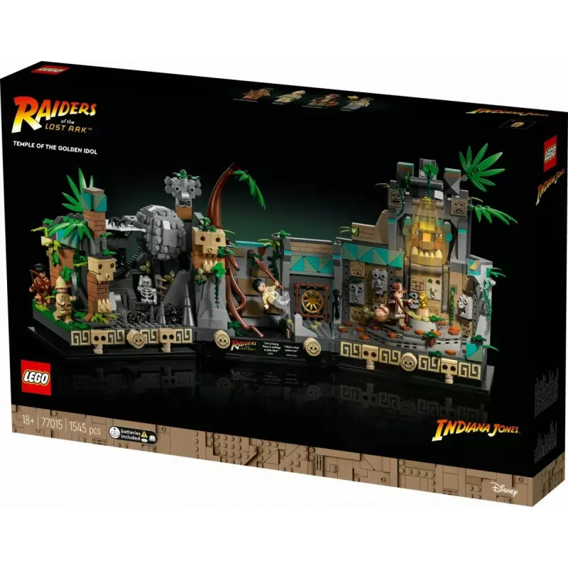 LEGO Indiana Jones būvēšanas komplekts Zelta elka templis 77015 piedzīvojumu komplekts