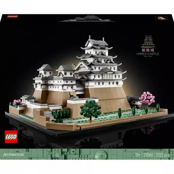 LEGO Architecture Himeji pils 21060 — būvkomplekts ar detalizētiem torņiem un pamatni