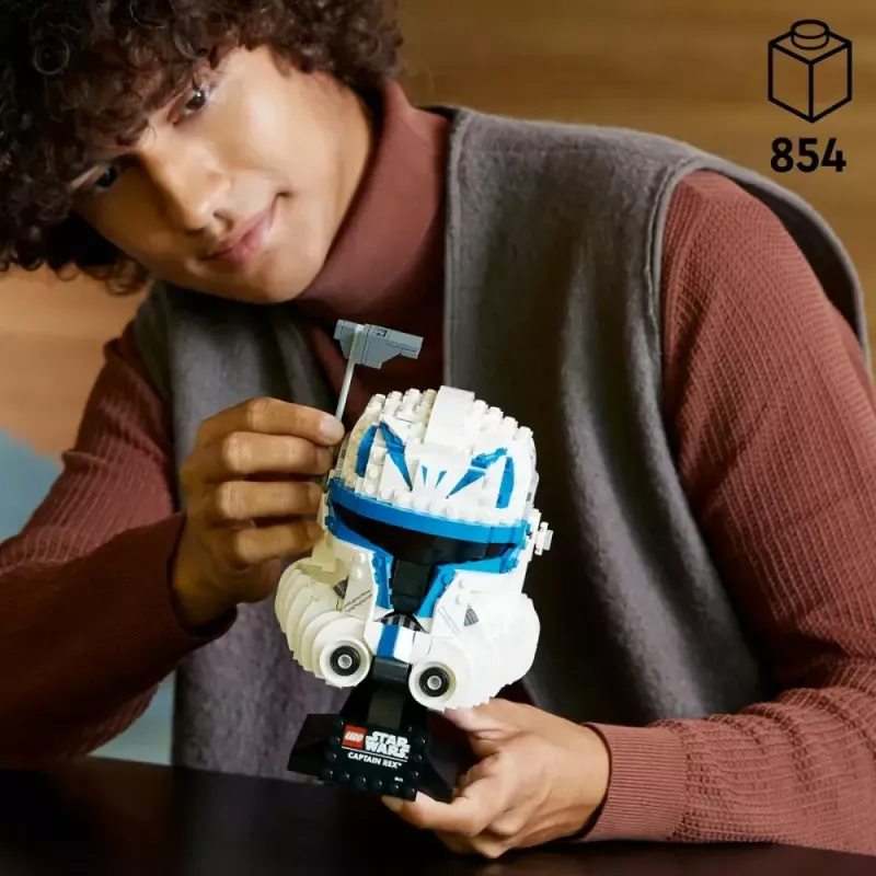 LEGO Star Wars Kapteina Reksa ķivere 75349 — 854 gab., pieaugušo kolekcionējams modelis (18+)