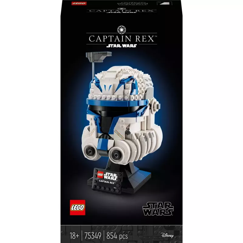 LEGO Star Wars Kapteina Reksa ķivere 75349 — 854 gab., pieaugušo kolekcionējams modelis (18+)