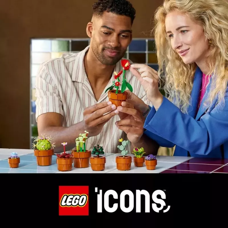 LEGO Icons Mini Plants komplekts 10329 — 9 būvējami mazi augu modeļi, 758 gabali, 18+