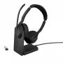 Jabra Evolve2 55 - Link380a MS Stereo (ar statīvu)