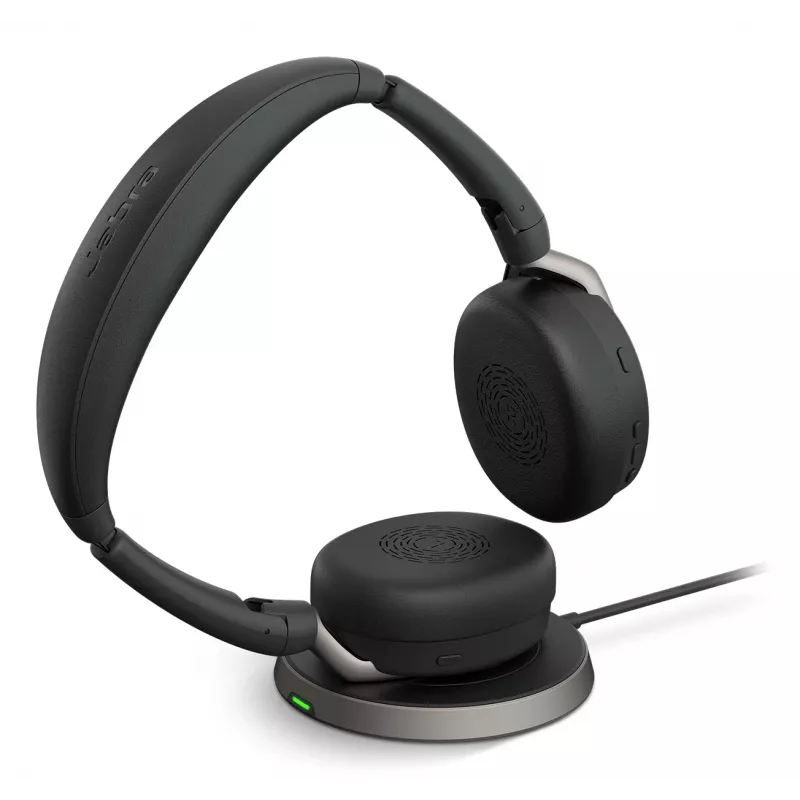Jabra Evolve2 65 Flex - Link380a UC Stereo (Bezvadu uzlāde)