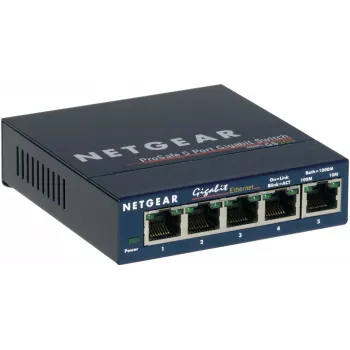 NETGEAR GS105 Nepārvaldāms Gigabitu Ethernet (10/100/1000) Zils