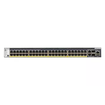 NETGEAR M4300-52G-PoE+ 550W Barošanas bloks Pārvaldāms L2/L3/L4 Gigabit Ethernet (10/100/1000) Power over Ethernet (PoE) 1U Melns