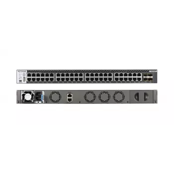 NETGEAR M4300-48X/US/EME Pārvaldāms 10G Ethernet slēdzis (100/1000/10000) 1U Pelēks