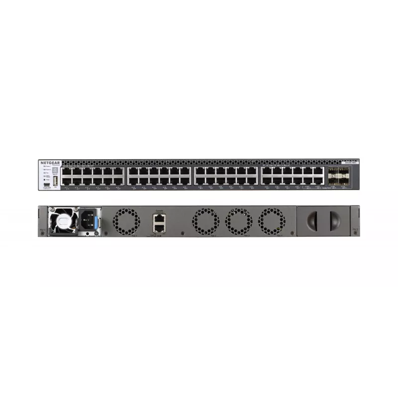NETGEAR M4300-48X/US/EME Pārvaldāms 10G Ethernet slēdzis (100/1000/10000) 1U Pelēks