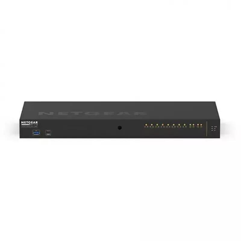 NETGEAR M4250-10G2F pārvaldāms L2/L3 Gigabit Ethernet (10/100/1000) PoE slēdzis 1U melns