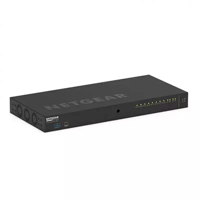 NETGEAR M4250-10G2F pārvaldāms L2/L3 Gigabit Ethernet (10/100/1000) PoE slēdzis 1U melns