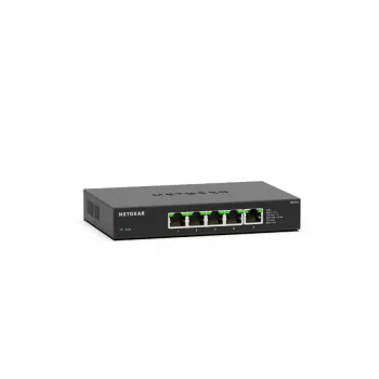 NETGEAR MS305-100EUS tīkla slēdzis Nepārvaldāms 2.5G Ethernet (100/1000/2500) Melns