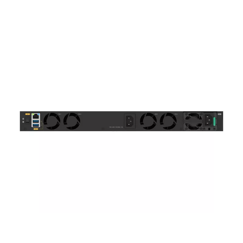 NETGEAR M4350-24X4V pārvaldāms L3 10G Ethernet (100/1000/10000) PoE slēdzis 1U melns