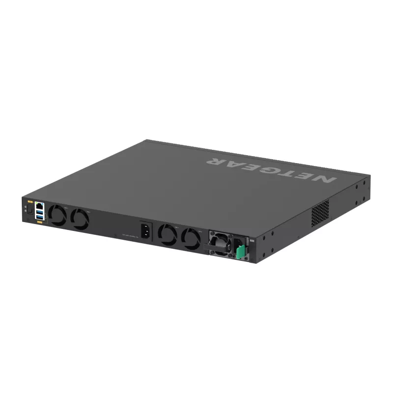 NETGEAR M4350-24X4V pārvaldāms L3 10G Ethernet (100/1000/10000) PoE slēdzis 1U melns
