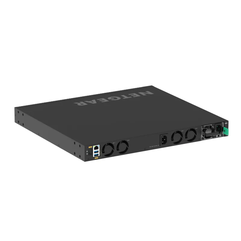 NETGEAR M4350-24X4V pārvaldāms L3 10G Ethernet (100/1000/10000) PoE slēdzis 1U melns