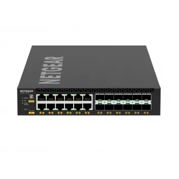 NETGEAR M4350-12X12F pārvaldāms L3 10G Ethernet slēdzis (100/1000/10000) 1U melns