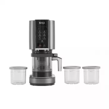 Saldējuma pagatavotājs Ninja NC300EU 1.4 L, 800 W, Melns/Sudrabs, 3 bļodas