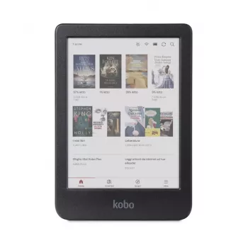 E-grāmatu lasītājs Kobo Clara Colour 16 GB Wi‑Fi E Ink Kaleido, 6 collu 1448×1072, 1500 mAh, Bluetooth, USB‑C
