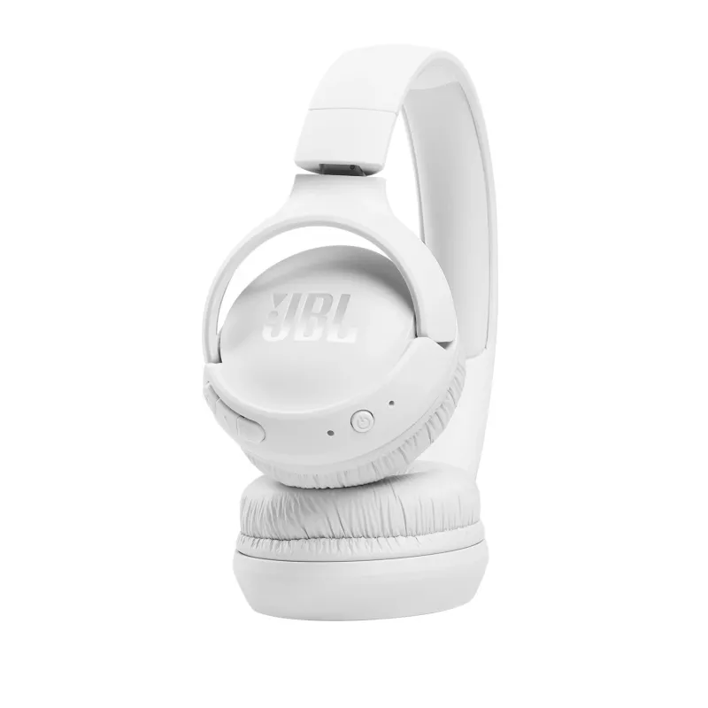 JBL Tune 510BT bezvadu austiņas uz ausīm, Bluetooth, sarunām/mūzikai, baltas