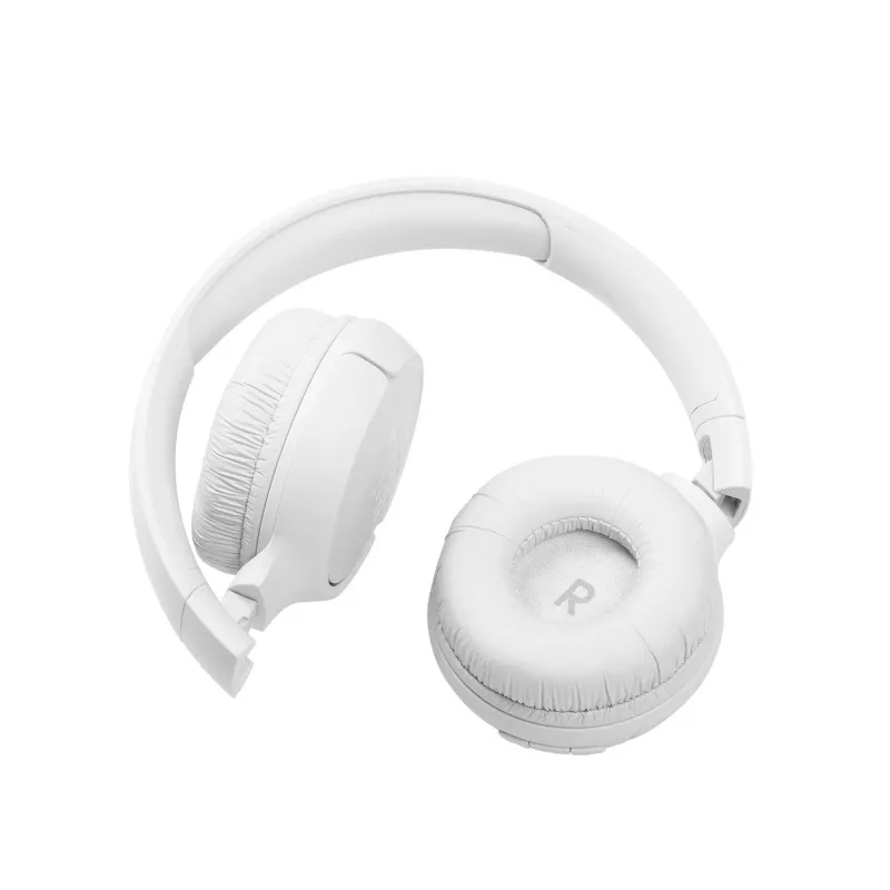 JBL Tune 510BT bezvadu austiņas uz ausīm, Bluetooth, sarunām/mūzikai, baltas