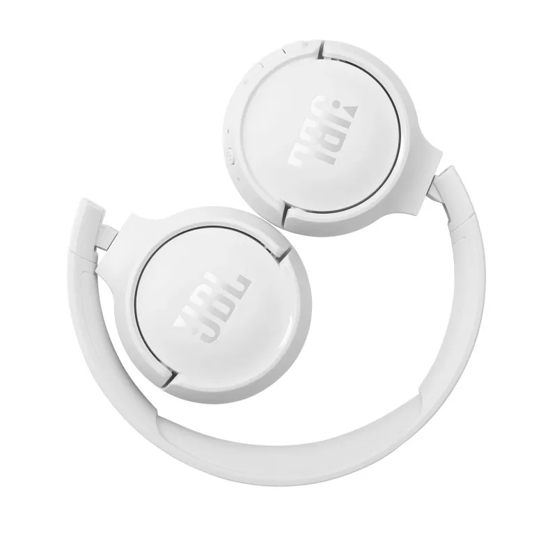 JBL Tune 510BT bezvadu austiņas uz ausīm, Bluetooth, sarunām/mūzikai, baltas