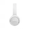 JBL Tune 510BT bezvadu austiņas uz ausīm, Bluetooth, sarunām/mūzikai, baltas