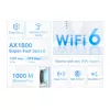 TP-Link RE600X AX1800 Wi-Fi 6 tīkla pastiprinātājs un piekļuves punkts