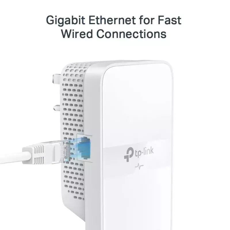 TP-Link TL-WPA7617 KIT PowerLine tīkla adapteris 1200 Mbit/s Ethernet LAN Wi-Fi Balts 2 gab.