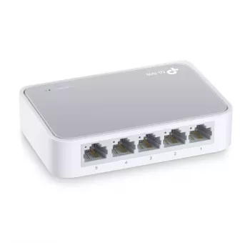 TP-Link TL-SF1005D 5 portu Fast Ethernet tīkla slēdzis (10/100) Balts