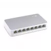TP-Link TL-SF1008D Nenodrošināts Fast Ethernet (10/100) Balts