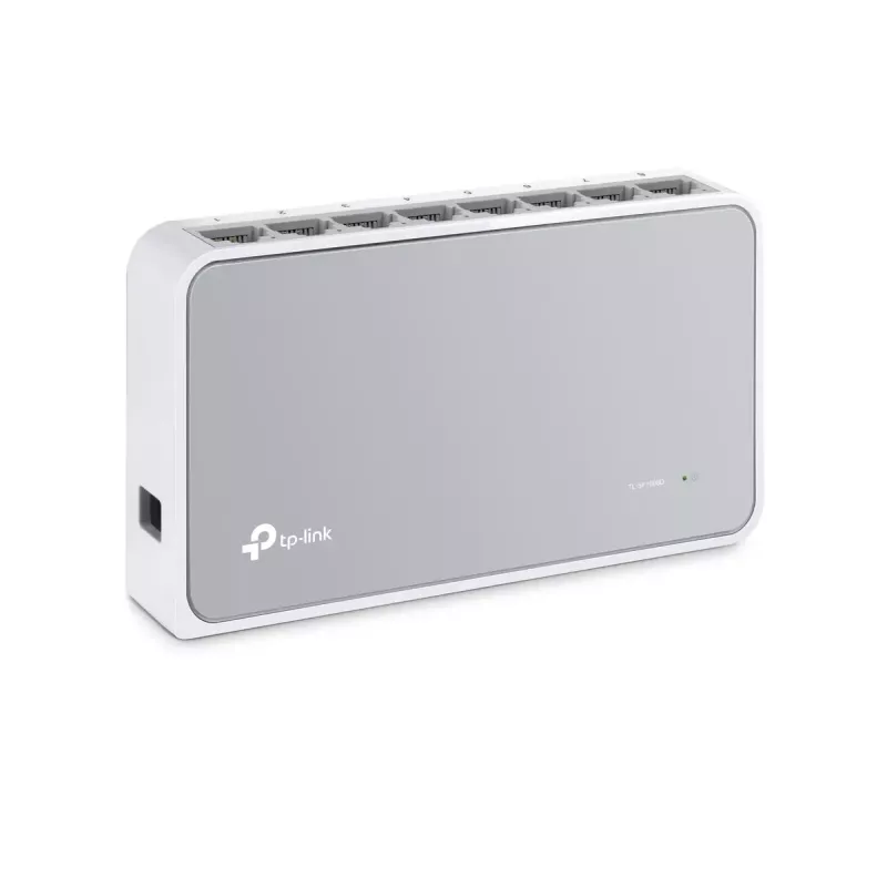 TP-Link TL-SF1008D Nenodrošināts Fast Ethernet (10/100) Balts