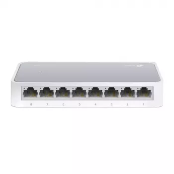 TP-Link TL-SF1008D Nenodrošināts Fast Ethernet (10/100) Balts