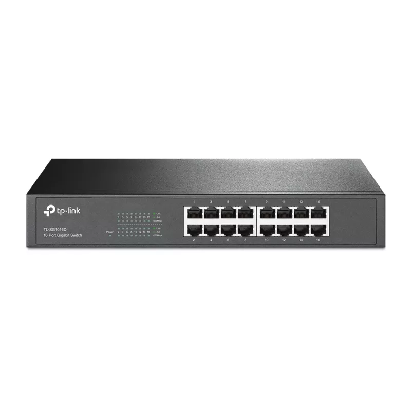 Nepārvaldāms slēdzis TP-Link TL-SG1016D 16 portu Gigabit Ethernet