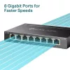 Pārvaldāms slēdzis TP-Link TL-SG108E 8 portu Gigabit Easy Smart Switch