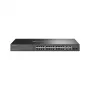 TP-Link Omada SL2428P tīkla slēdzis, pārvaldāms L2 Fast Ethernet (10/100), PoE, 1U, melns