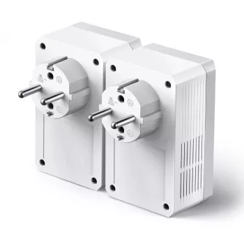 TP-Link TL-PA4010PKIT Passthrough Powerline 600 Starter komplekts, 600 Mbit/s