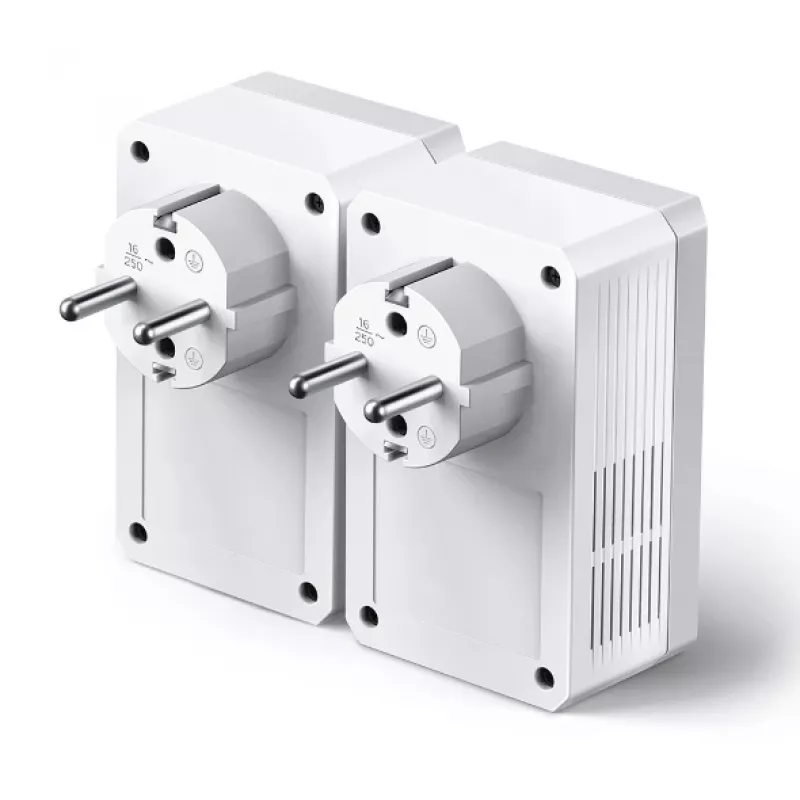 TP-Link TL-PA4010PKIT Passthrough Powerline 600 Starter komplekts, 600 Mbit/s